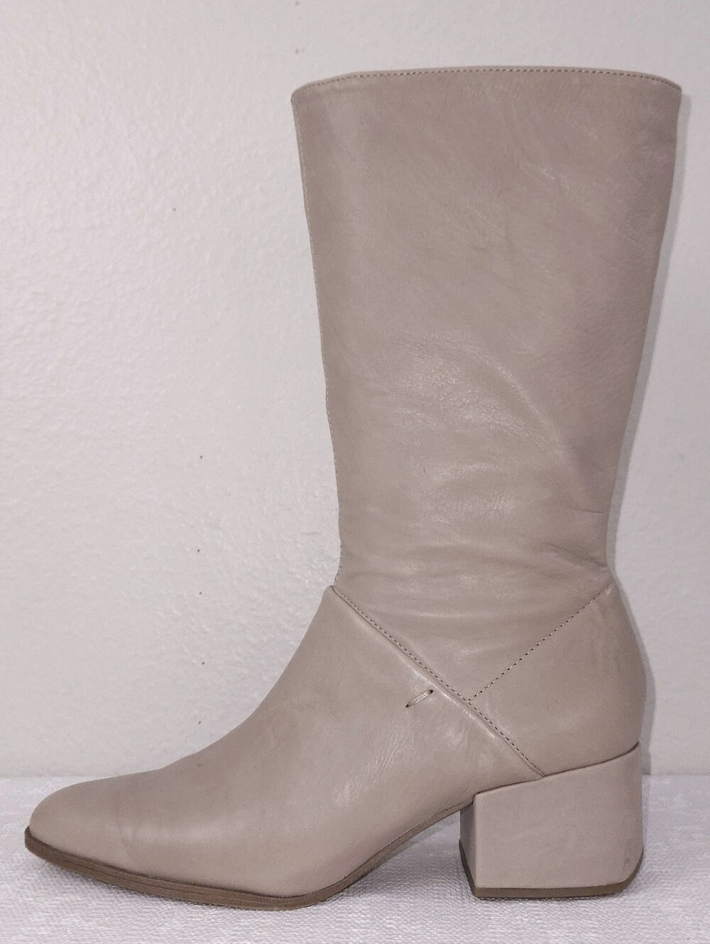 Franco Sarto Jaxine Mid-Calf Leather Boots US 7.5